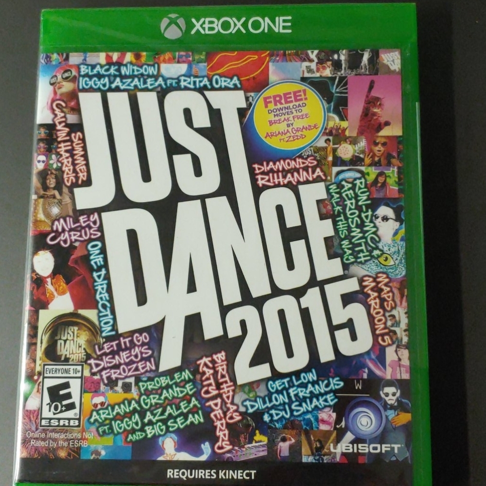NEW Sealed Just Dance 2015 Xbox One Game Requires Kinect Ubisoft